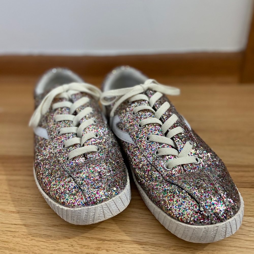 tretorn glitter sneakers